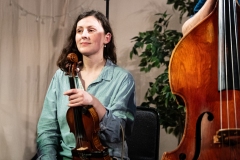 Musicians of the Greater Spotted Ceilidh Band at the Ceilidh Collective's fundraiser for Medical Aid for Palestinians