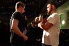 People joining in the evening's ceilidh dances at the Ceilidh Collective's Gaza fundraiser