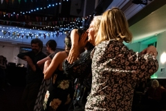 People joining in the evening's ceilidh dances at the Ceilidh Collective's Gaza fundraiser