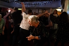 People joining in the evening's ceilidh dances at the Ceilidh Collective's Gaza fundraiser