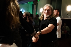 People joining in the evening's ceilidh dances at the Ceilidh Collective's Gaza fundraiser