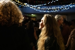 People joining in the evening's ceilidh dances at the Ceilidh Collective's Gaza fundraiser