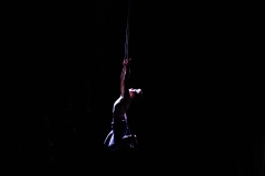 Elsa van der Wal performing at Cirqulation's 'Cirqulation 8: Power' Circus Cabaret Night at the Assembly Roxy