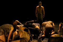 The UK premiere of the Korean National Dance Company's Jungle'