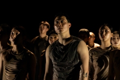 The UK premiere of the Korean National Dance Company's Jungle'