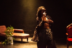 Temitope Ajose peforming Lady M (at Home with Lady Macbeth)