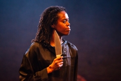 Temitope Ajose peforming Lady M (at Home with Lady Macbeth)