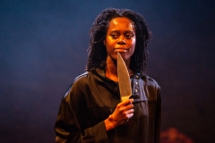 Temitope Ajose peforming Lady M (at Home with Lady Macbeth)