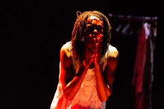 Temitope Ajose peforming Lady M (at Home with Lady Macbeth)