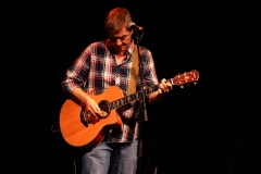 Doug Johnstone performing at the We Are For Palestine (Edinburgh) fundraiser at the Assembly Roxy in Edinburgh