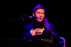 Kathryn Joseph performing at the We Are For Palestine (Edinburgh) fundraiser at the Assembly Roxy in Edinburgh